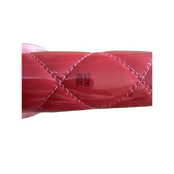Chanel Pink Patent Quilted Long Flap Wallet 19 Series Authentic Made in Spain - Picture 5 of 10